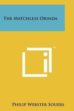 portada the matchless orinda (en Inglés)