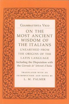 portada on the most ancient wisdom of the italians: unearthed from the origins of the latin language, including the disputation with the giornale de' letterat
