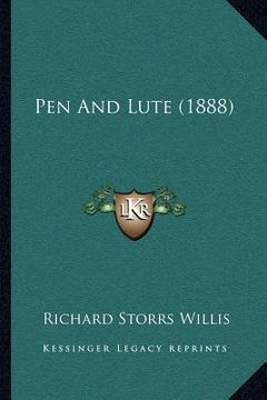 portada pen and lute (1888) (en Inglés)