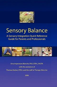 portada sensory balance: a quick reference guide for parents and professionals