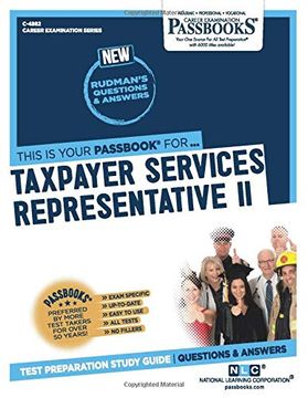 portada Taxpayer Services Representative ii (en Inglés)