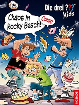 portada Die Drei? Kids, Chaos in Rocky Beach! Comic (en Alemán)