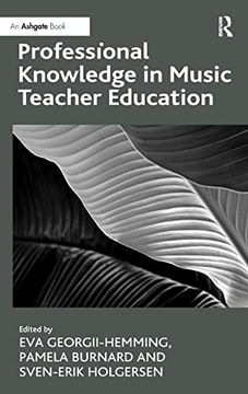 portada Professional Knowledge in Music Teacher Education (in English)