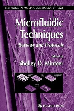 portada microfluidic techniques: reviews and protocols (en Inglés)