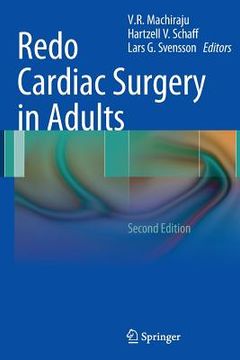 portada Redo Cardiac Surgery in Adults (in English)