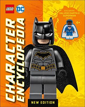 portada Lego dc Character Encyclopedia new Edition: With Exclusive Lego Minifigure [Hardcover ] (en Inglés)