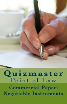 portada Quizmaster Point of Law Review: Negotiable Instruments (en Inglés)