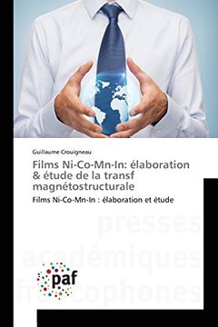 portada Films Ni-Co-Mn-In: élaboration & étude de la transf magnétostructurale