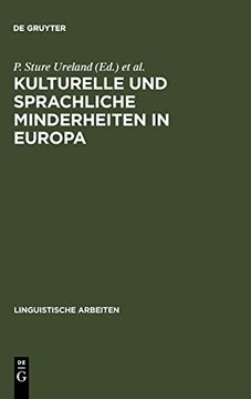 portada Kulturelle und Sprachliche Minderheiten in Europa (Linguistische Arbeiten) (in German)