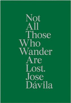 portada Not all Those who Wander are Lost (in Español, Inglés)