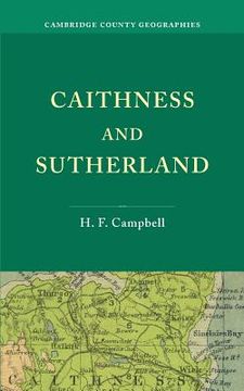 portada Caithness and Sutherland Paperback (Cambridge County Geographies) (en Inglés)