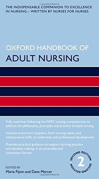 portada Oxford Handbook of Adult Nursing (Oxford Handbooks in Nursing) (en Inglés)