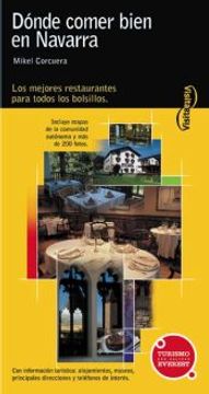 portada Donde Comer Bien en Navarra (Visita Amarilla) (in Spanish)