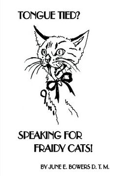 portada tongue tied? speaking for fraidy cats! (en Inglés)