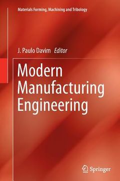 portada Modern Manufacturing Engineering (en Inglés)