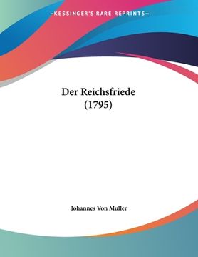 portada Der Reichsfriede (1795) (en Alemán)