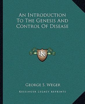 portada an introduction to the genesis and control of disease
