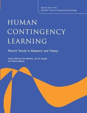 portada Human Contingency Learning: Recent Trends in Research and Theory: A Special Issue of the Quarterly Journal of Experimental Psychology (in English)