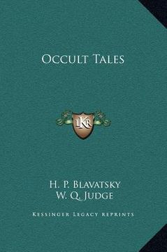 portada occult tales (en Inglés)