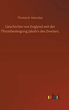 portada Geschichte von England Seit der Thronbesteigung Jakob's des Zweiten (in German)