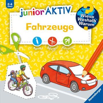 portada Wieso? Weshalb? Warum? Junior Aktiv: Fahrzeuge (en Alemán)