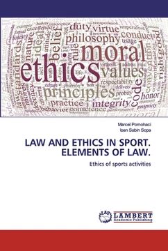 portada Law and Ethics in Sport. Elements of Law.