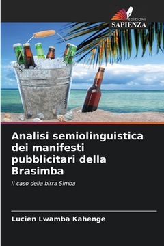 portada Analisi semiolinguistica dei manifesti pubblicitari della Brasimba (en Italiano)
