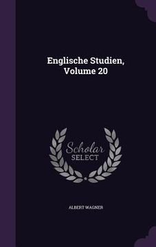 portada Englische Studien, Volume 20