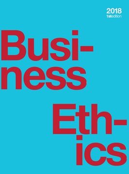 portada Business Ethics (hardcover, full color) (en Inglés)