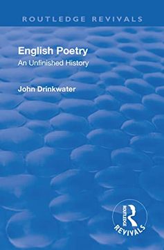 portada Revival: English Poetry: An Unfinished History (1938): An Unfinished History (en Inglés)