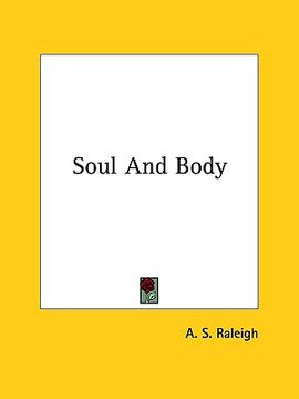 portada soul and body (en Inglés)
