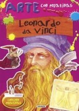 portada Leonardo da Vinci (Arte con pegatinas)