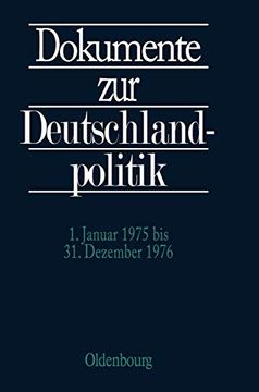 portada 1. Januar 1975 bis 31. Dezember 1976 (en Alemán)