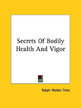 portada secrets of bodily health and vigor