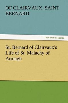 portada st. bernard of clairvaux's life of st. malachy of armagh (en Inglés)