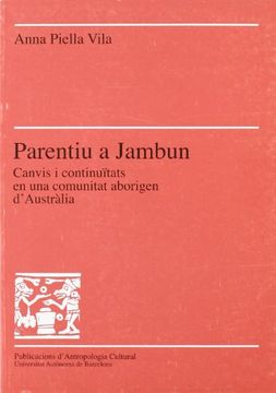 portada Parentiu a Jambun: Canvis i Continuitats en una Comunitat Aborigen D'austràlia (in Spanish)