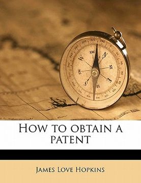 portada how to obtain a patent (en Inglés)