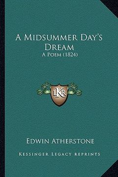 portada a midsummer day's dream: a poem (1824)