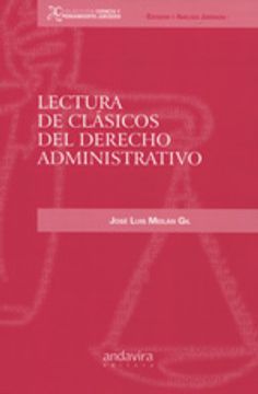 portada lectura de clásicos del derecho administrativo