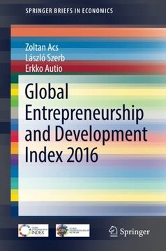 portada Global Entrepreneurship and Development Index 2016 (Springerbriefs in Economics) (in English)