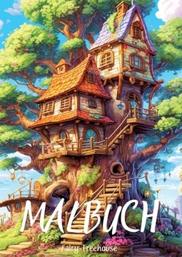 portada Malbuch - Fairy-Treehouse