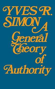 portada General Theory of Authority, a (en Inglés)