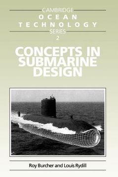portada Concepts in Submarine Design Paperback (Cambridge Ocean Technology Series) 
