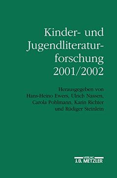 portada Kinder- Und Jugendliteraturforschung 2001/2002: Mit Einer Gesamtbibliographie Der Veröffentlichungen Des Jahres 2001 (in German)