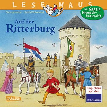 portada Lesemaus 105: Auf der Ritterburg (in German)