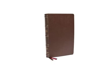portada Nkjv, Large Print Verse-By-Verse Reference Bible, Maclaren Series, Genuine Leather, Brown, Thumb Indexed, Comfort Print: Holy Bible, new King James Version 