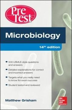 portada Microbiology Pretest Self-Assessment and Review 14/E (en Inglés)