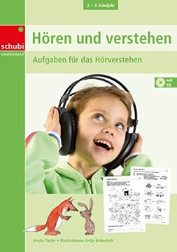 portada Hören und Verstehen 2. /3. Klasse: Aufgaben für das Hörverstehen mit cd (en Alemán)