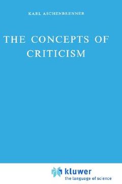 portada the concepts of criticism