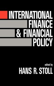 portada international finance and financial policy (en Inglés)
